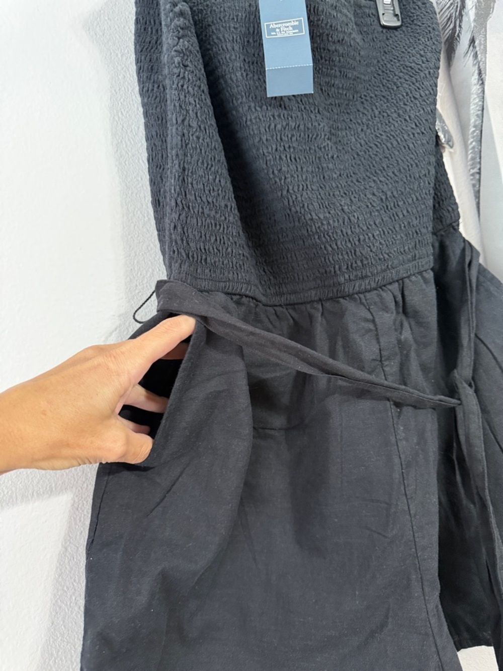 Abercrombie Black Romper Size XLT - Picture 4 of 5